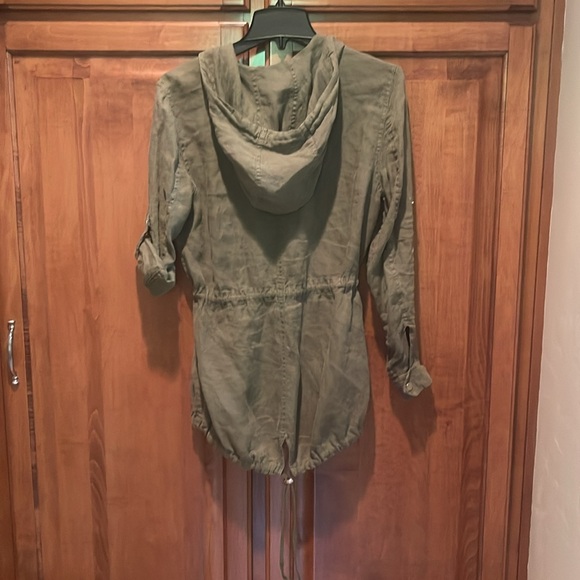 Tommy Bahama linen jacket army green NWOT - Picture 6 of 7
